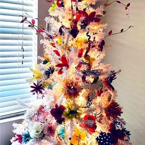 Floral Christmas Tree